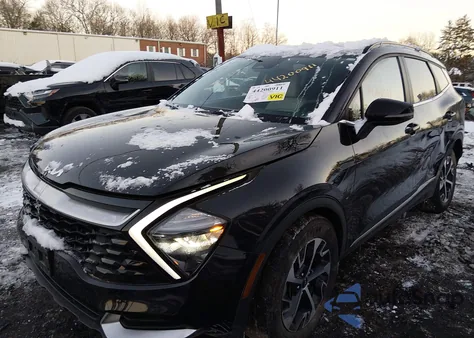 2023 Kia Sportage Hybrid Ex из США, поврежденный, VIN KNDPVCAG8P7030331